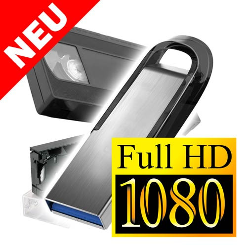 VHS Videokassetten digitalisieren in FULL HD auf USB-Stick
