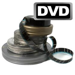 16mm Filmspule auf DVD-Video