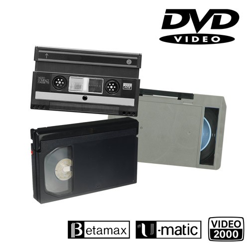 Betamax, Video2000, U-Matic digitalisieren auf DVD