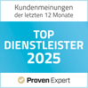 Auszeichnung Proven Expert Top-Dienstleister 2019 für digitalspezialist.